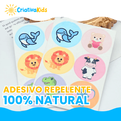 Adesivo Repelente 100% Natural - Criativa Kids - CriativaKids