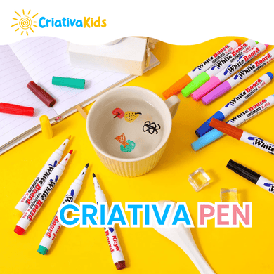 Criativa Pen - Caneta Mágica de Tinta Flutuante + Brinde Exclusivo - Criativa Kids - CriativaKids