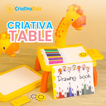 Carregar imagem no visualizador da galeria, Criativa Table - Mesa para desenhos interativos infantil + Brinde exclusivo - Criativa Kids - CriativaKids
