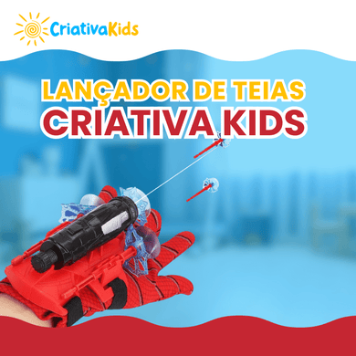 Lançador de Teias - Criativa Kids - CriativaKids