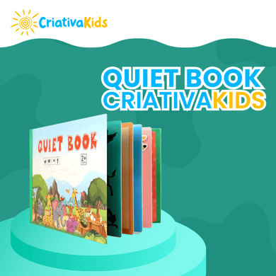 QUIET BOOK: Meu primeiro livro Montessori - Criativa Kids - CriativaKids